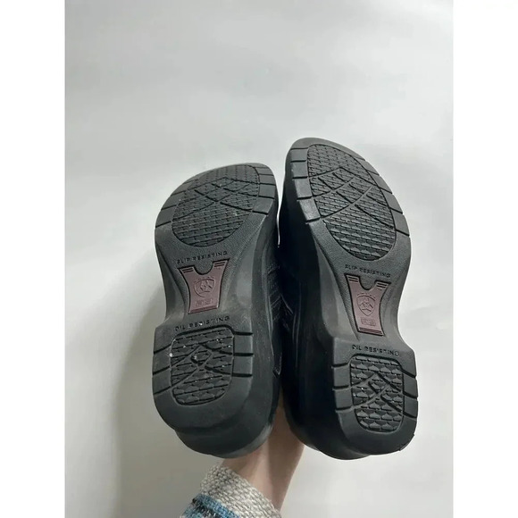 ARIAT Shoes Women's 8.5B Steel Toe Clog Work 10002368 Black Leather Slip On - Picture 8 of 9